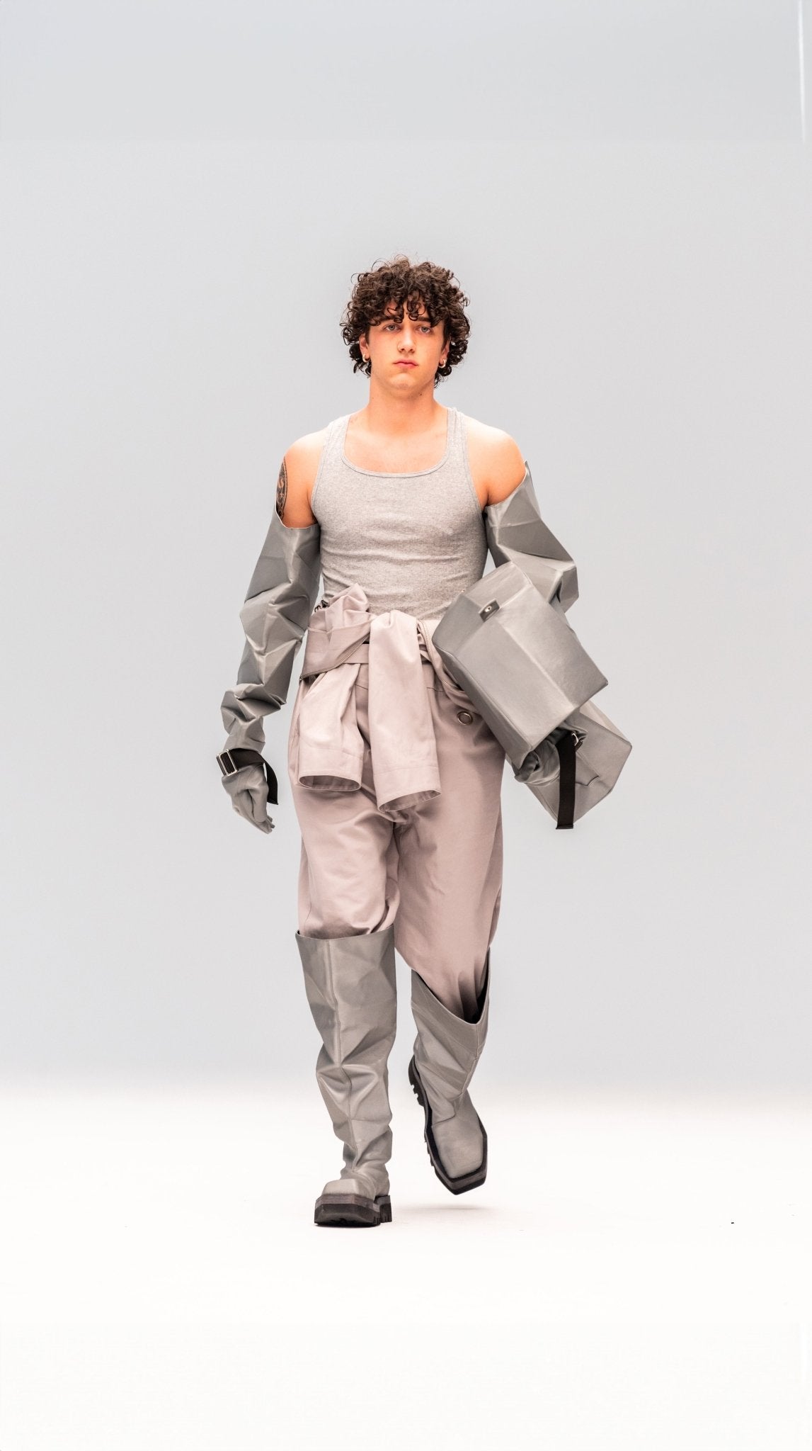 Lehrling Boilersuit Light Gray