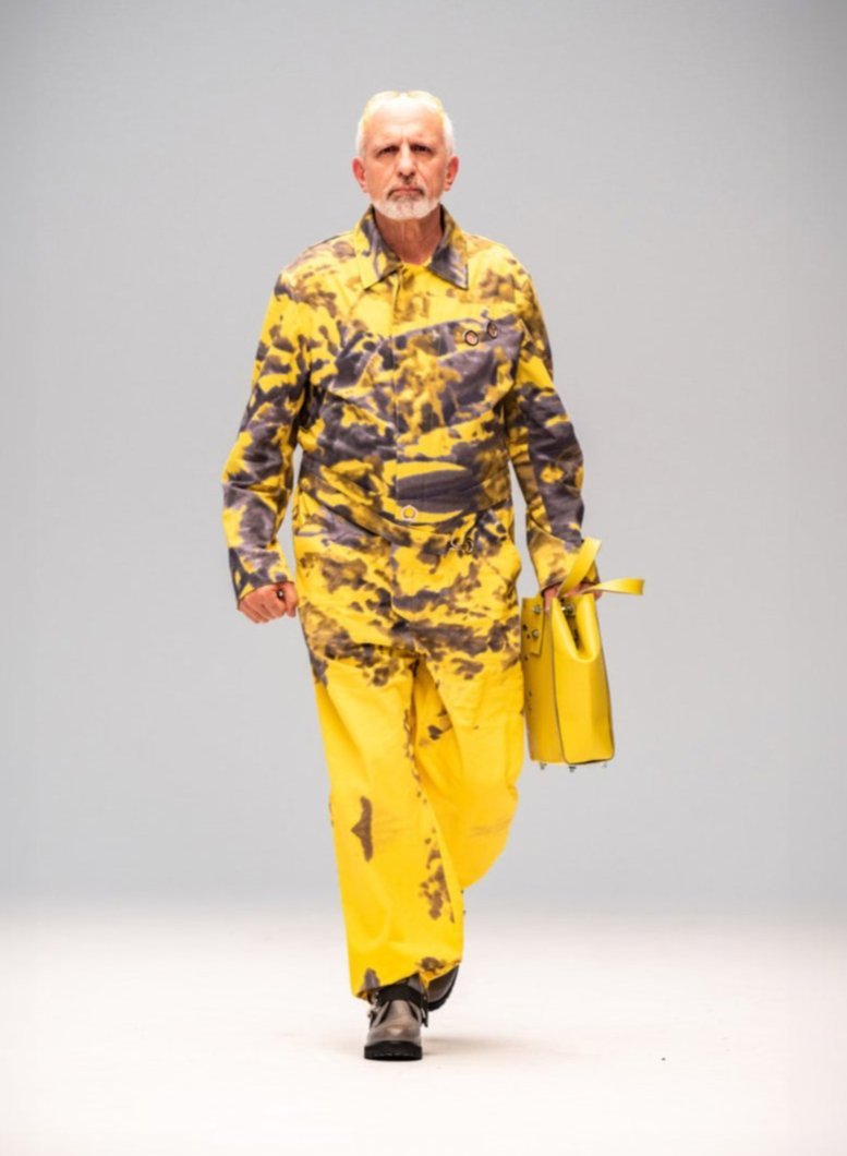 Lehrling Boilersuit Yellow Neanderthal Camo