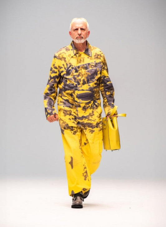 Lehrling Boilersuit Yellow Neanderthal Camo